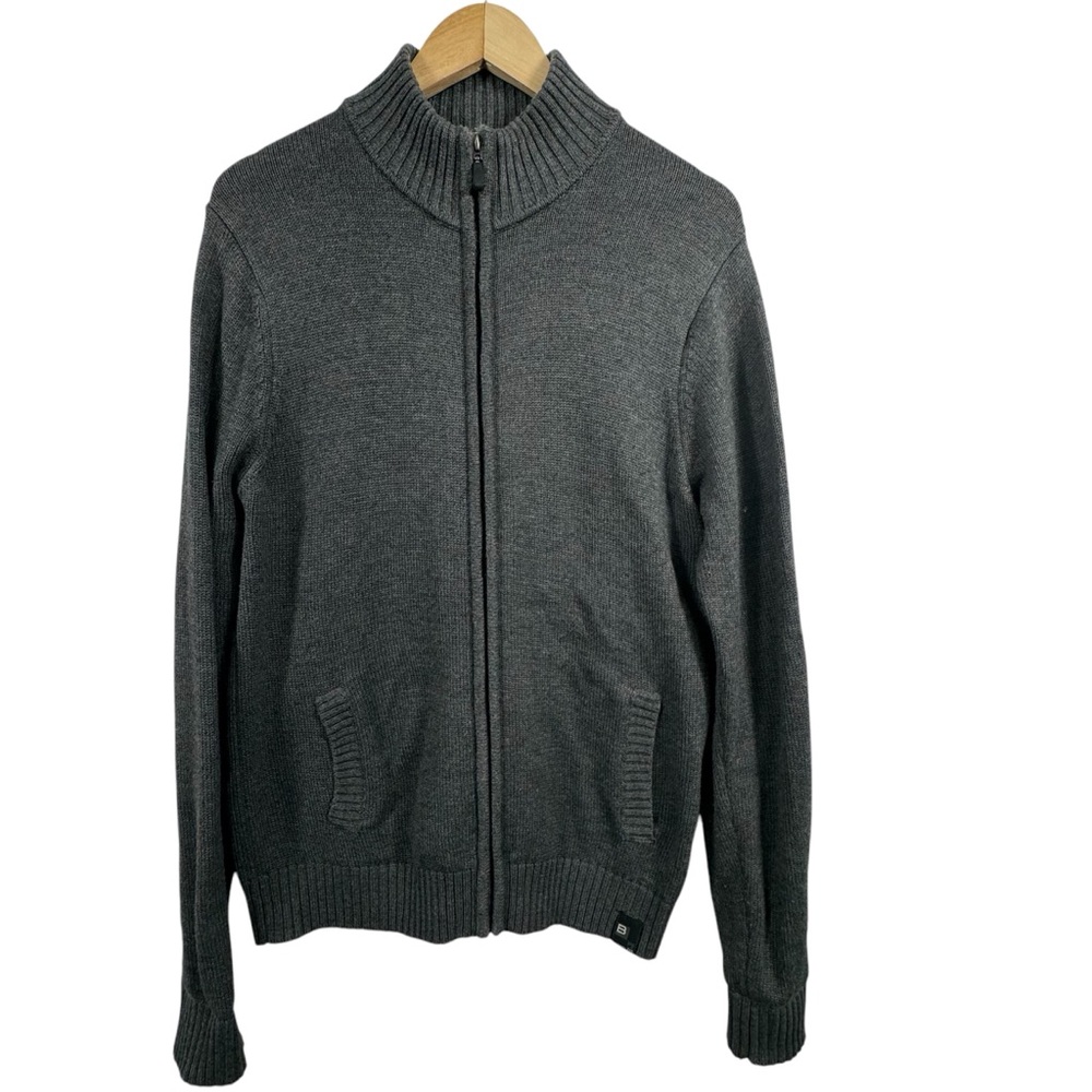 Burton London Y2K Full Zip Up Men’s Sweater Size Medium M